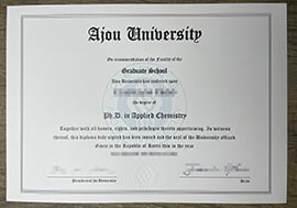 How to buy Ajou University fake Diploma online?