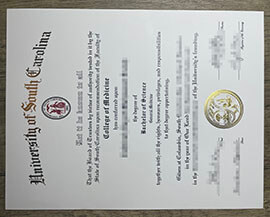 Where to Order University of South Carolina Fake Diploma?