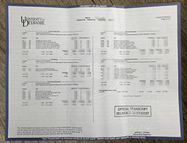 Buy University of Delaware Transcript Online.