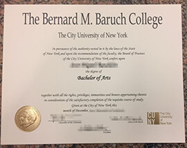 How to buy Bernard M Baruch College fake diploma?