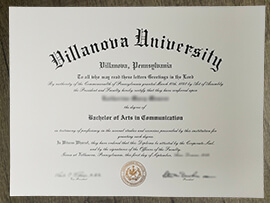 Where Can I Buy Villanova University fake diploma?