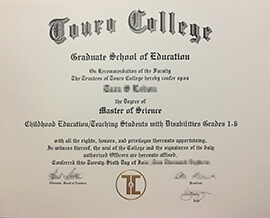 How much to buy Touro College fake diploma online?