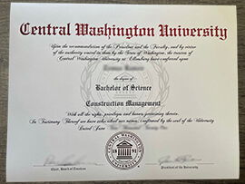 Where to buy Central Washington University fake diploma?