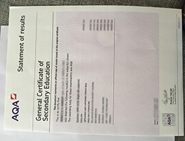 AQA GCSE certificate, Order Buy AQA GCSE Certificate.