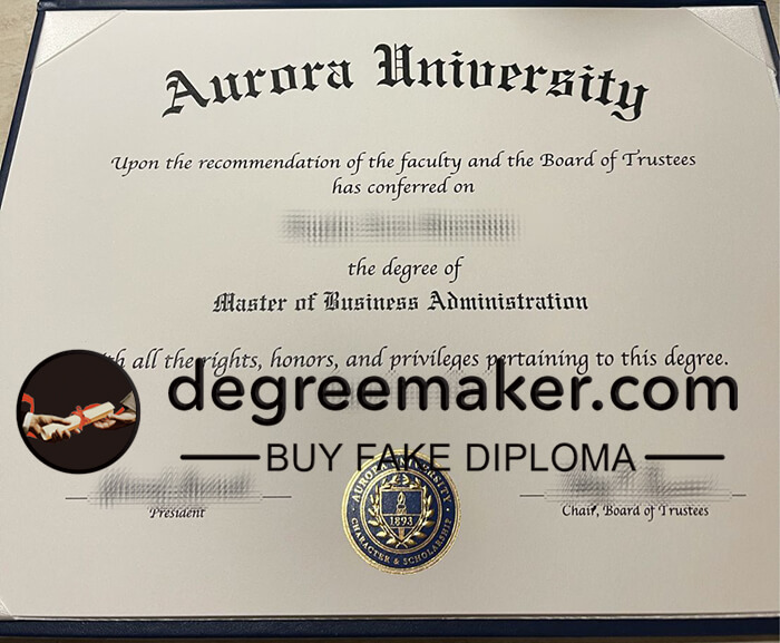 buy fake diploma, buy fake degree, how to buy Aurora University fake diploma?