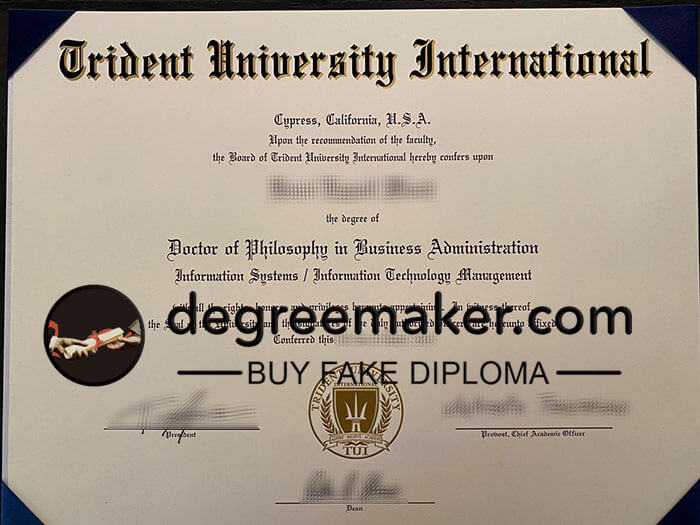 buy Trident University International diploma, buy TUI fake degree, buy TUI fake diploma.