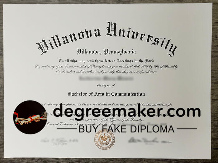 Buy Villanova University diploma, buy Villanova University degree.