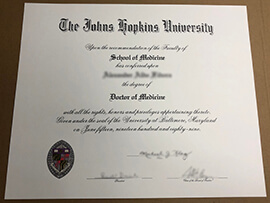 How can I Get Johns Hopkins University Fake Diploma?