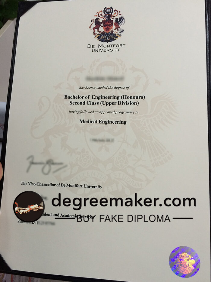 De Montfort University fake diploma, buy DMU fake diploma, buy DMU fake degree.