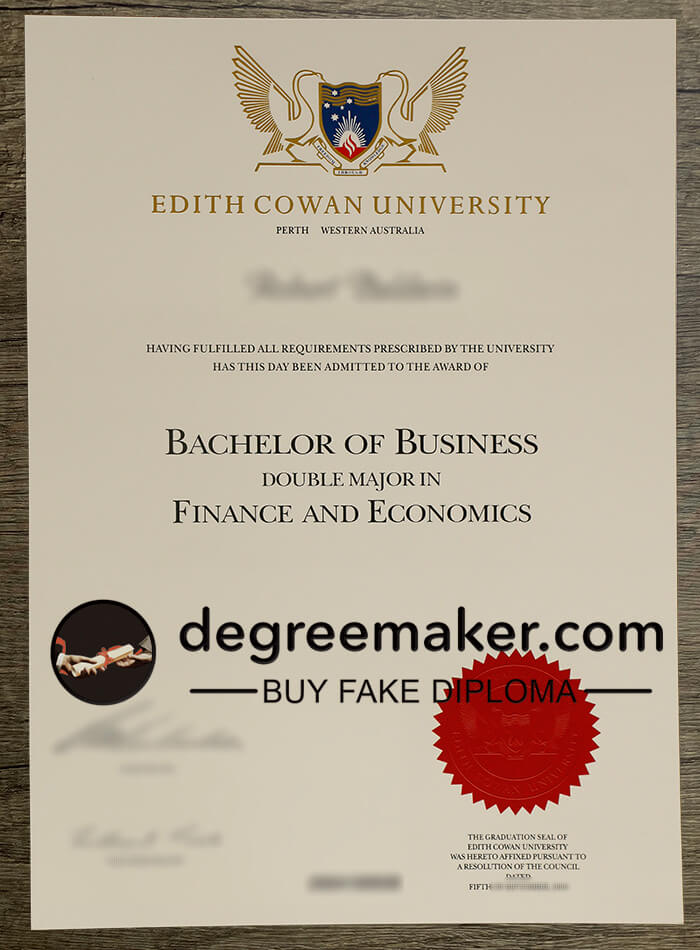 Buy Edith Cowan University diploma, buy Edith Cowan University degree.