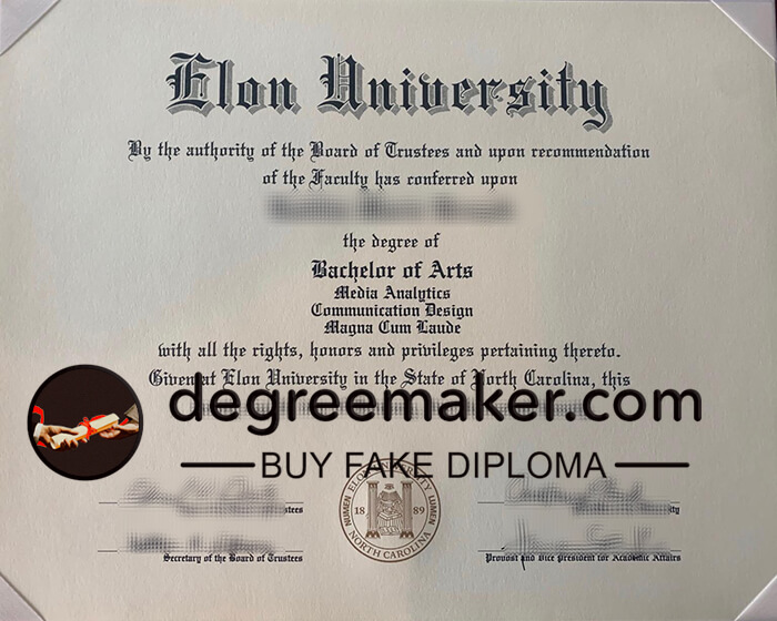 where to buy Elon University fake diploma? buy Elon University fake degree.