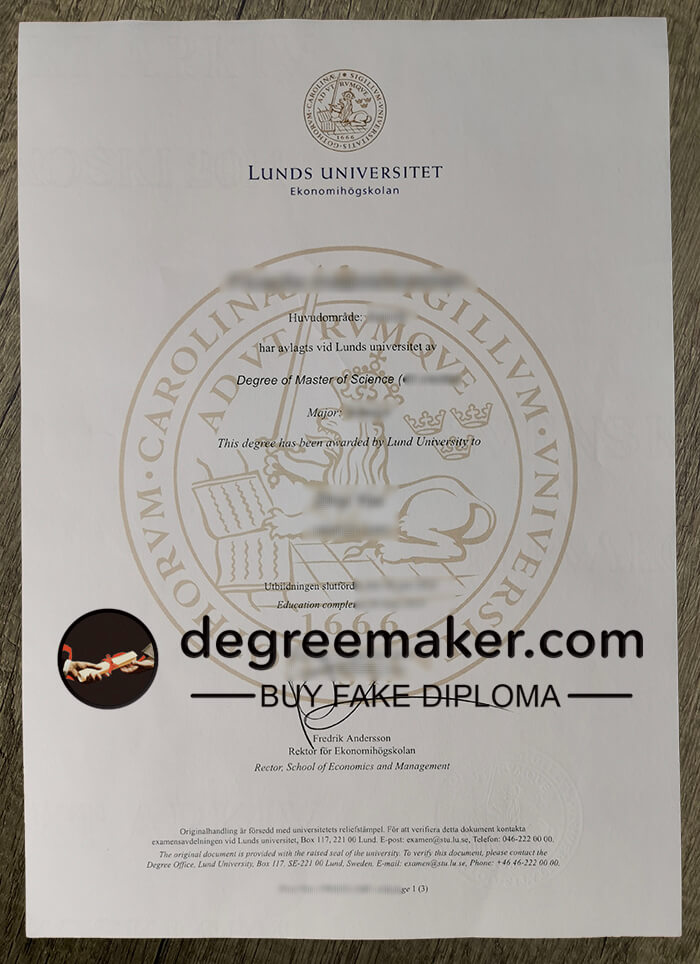 Buy Lunds University diploma, buy Lunds University fake degree, buy fake degree online.