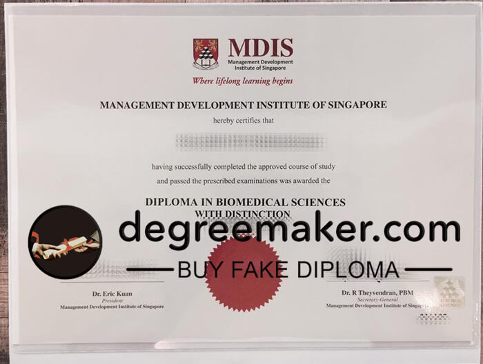 Where to buy MDIS diploma? buy MDIS fake degree, buy MDIS fake certificate.