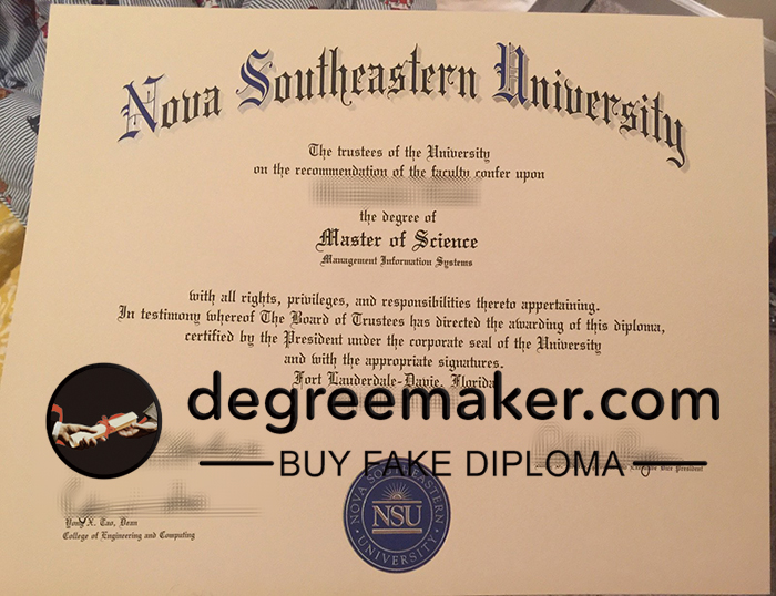 Buy Nova Southeastern University diploma, buy NSU fake degree, buy NSU fake diploma.