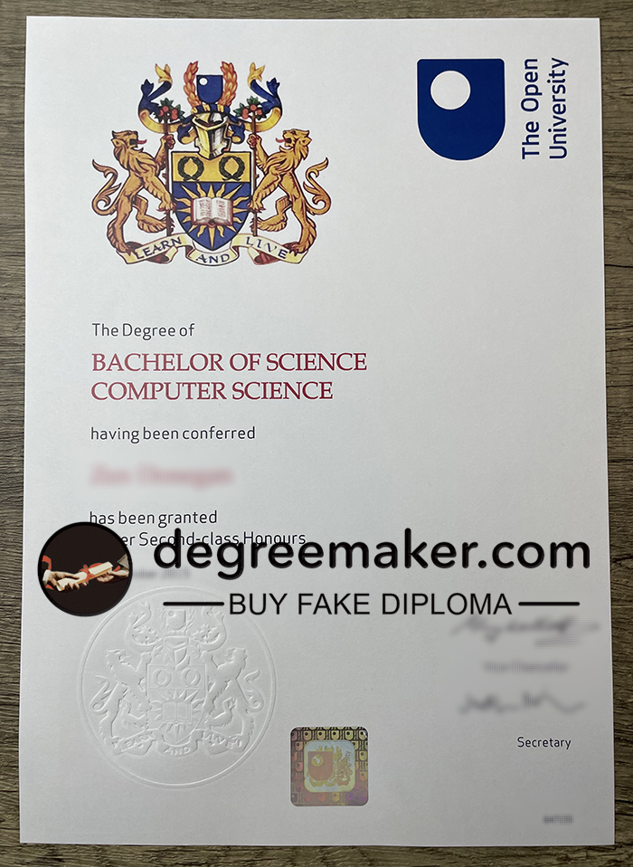 buy Open University diploma, buy Open University degree.