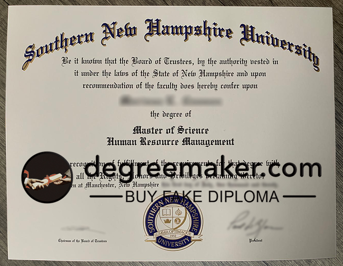 Purchase Southern New Hampshire University Diploma.