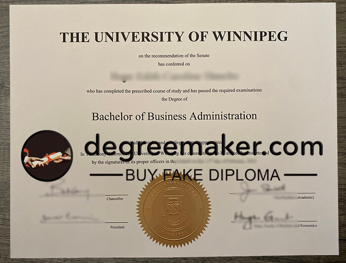 University of Winnipeg diploma, buy University of Winnipeg degree.