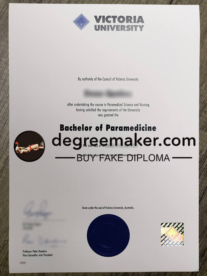 where to buy Victoria University fake diploma? buy VU fake degree.