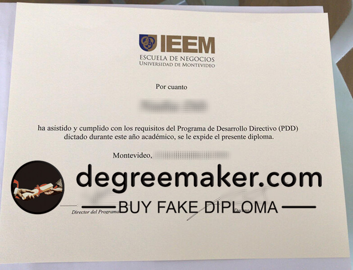 Buy Universidad de Montevideo fake diploma.