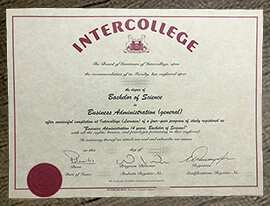 How much to buy Cyprus Intercollege fake certificate?