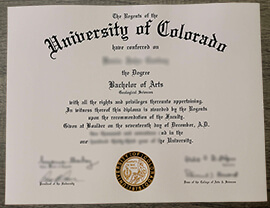 How to Buy University of Colorado Fake Diploma from USA?