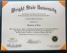 How much to buy Wright State University fake degree?