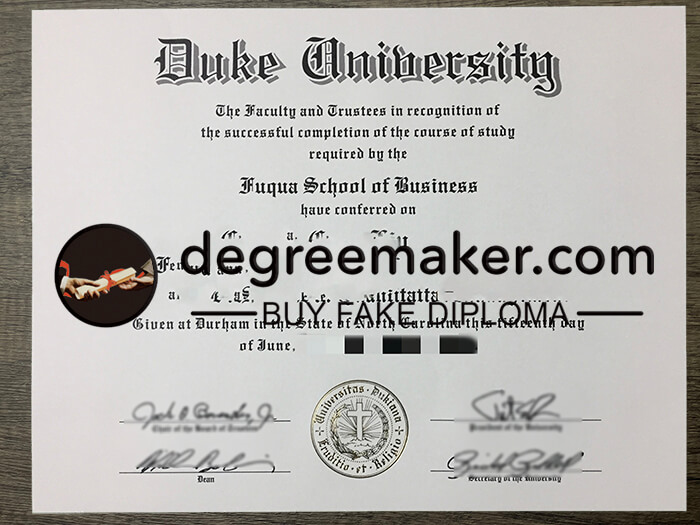 Where to buy Duke University diploma? buy Duke University degree, buy Duke University certificate.