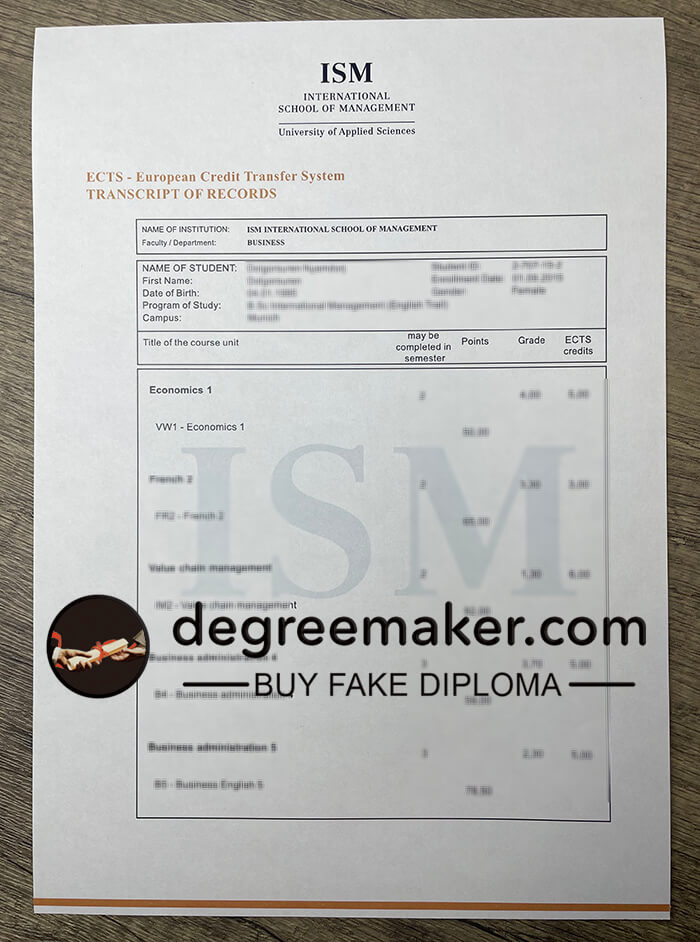 Buy ISM transcript, buy ISM diploma, buy ISM fake transcript. where to buy ISM fake transcript.