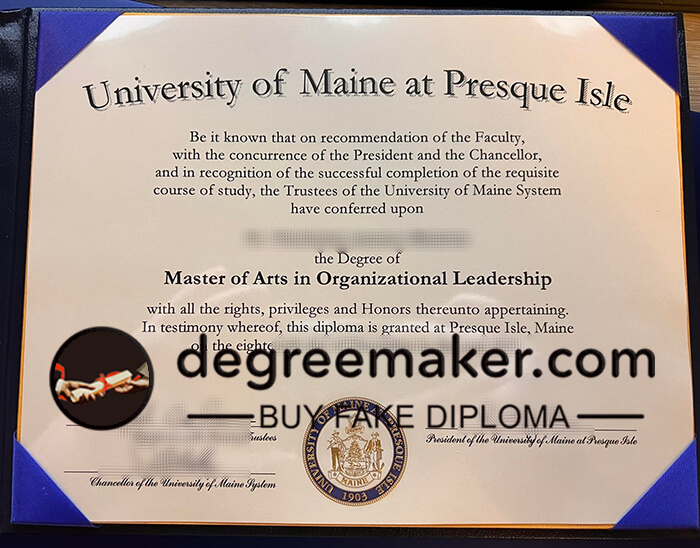 Buy UMPI diploma, buy UMPI degree, how to buy UMPI fake diploma? buy University of Maine at Presque Isle diploma.