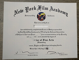 How to buy New York Film Academy Fake Diploma?