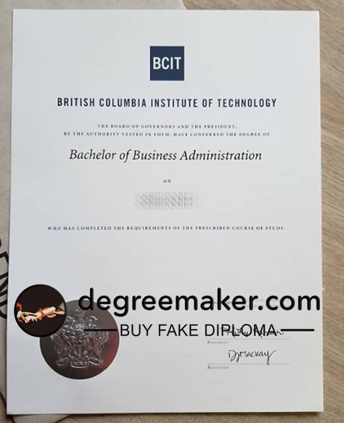 Buy BCIT diploma, buy BCIT fake degree. British Columbia Institute of Technolog fake degree.