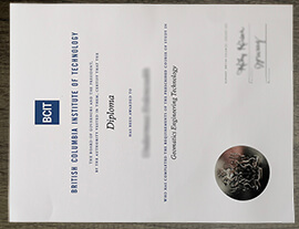 British Columbia Institute of Technology Diploma.