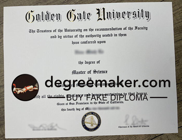 buy Golden Gate University diploma, buy Golden Gate University degree, buy GGU fake diploma.