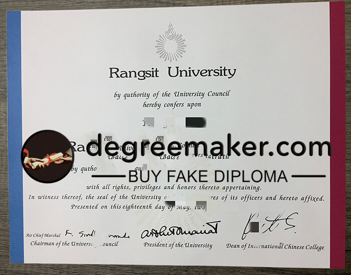 Where to buy Rangsit University diploma? buy Rangsit University degree, buy Rangsit University fake diploma online.