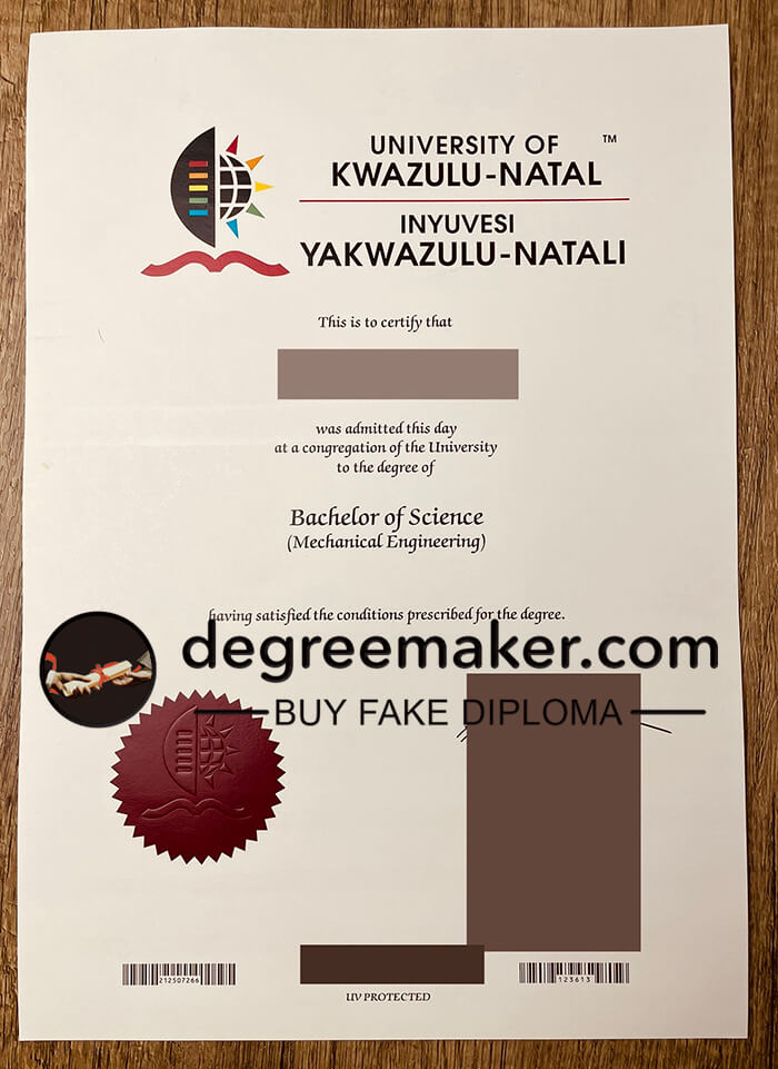 Buy University of KwaZulu-Natal diploma, buy UKZN degree.