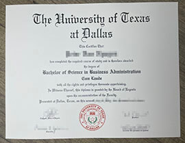 I want to buy UT Dallas fake diploma online.