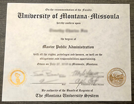 How to Buy University of Montana Missoula Fake Degree?