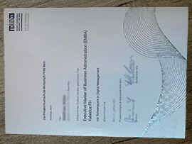 Buy Private Hochschule Wirtschaft PHW Bern Diploma.