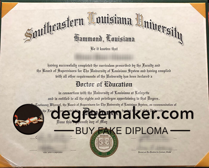 Buy Southeastern Louisiana University diploma, buy Southeastern Louisiana University degree, buy fake diploma online.