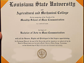 Where to Buy Louisiana State University diploma?