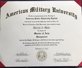 Where to Buy American Military University Diploma?