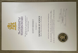 Replace University of Western Ontario diploma online.