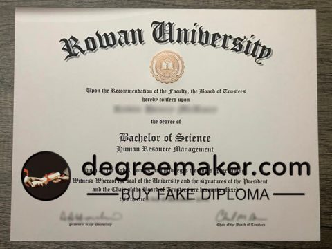 How to Get Rowan University Fake Diploma Online?