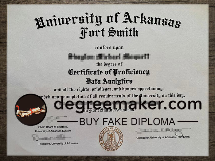 buy fake University of Arkansas Fort Smith degree