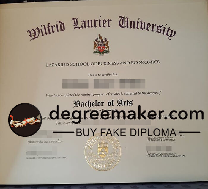 buy Lazaridis School of Business and Economics degree