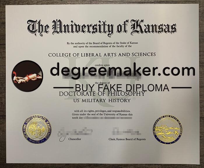 buy fake University of Kansas degree