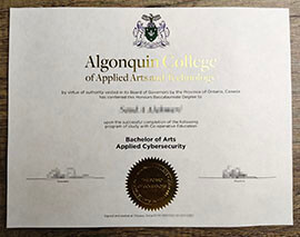 What’s the price for a fake Algonquin College diploma online