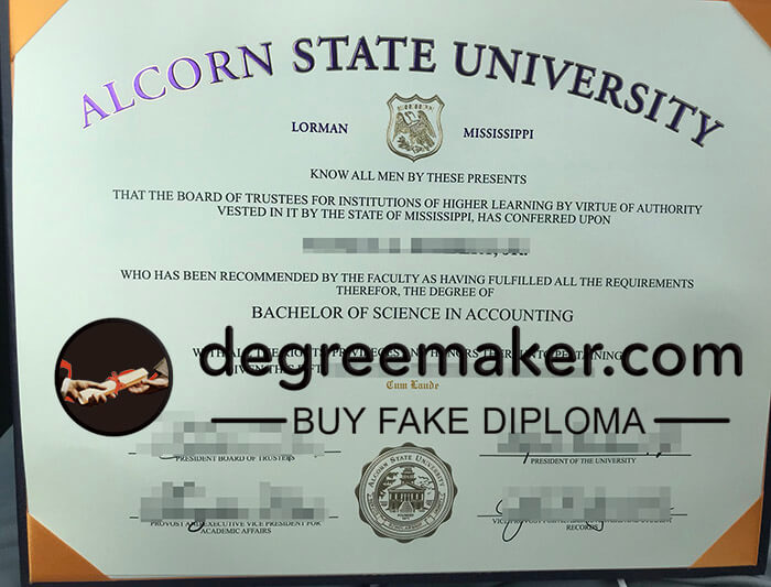 buy fake Alcorn State University degree