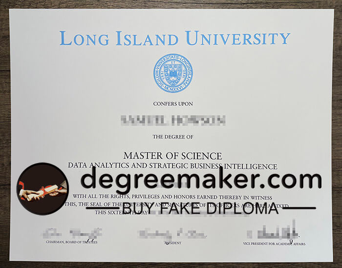 buy fake Long Island University degree