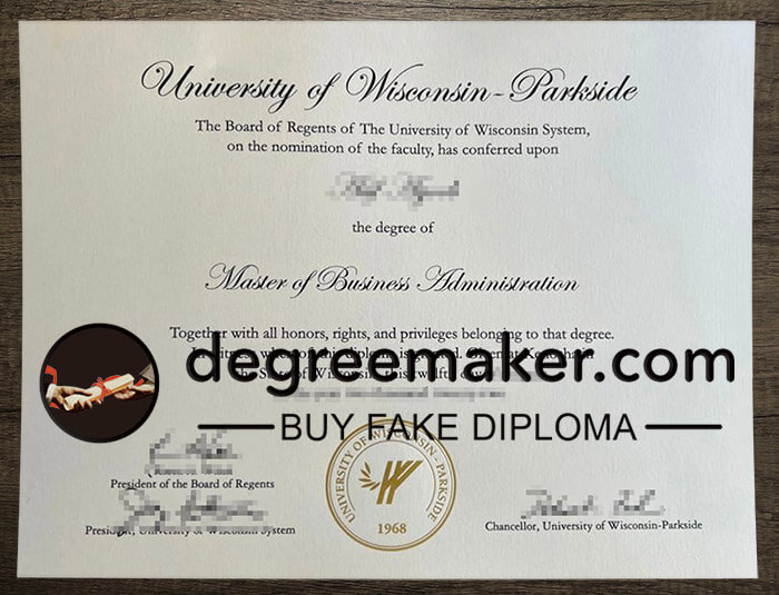 buy fake University of Wisconsin Parkside degree